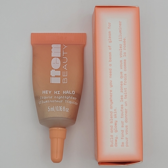 Item Beauty Hey Hi Halo Liquid Highlighter in Electric - Picture 4 of 6